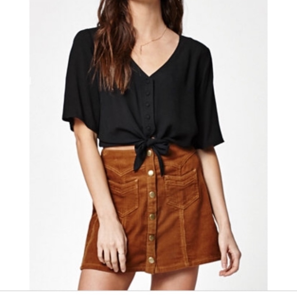 Kendall + Kylie corduroy skirt SZ 29